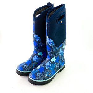 Bogs Classic Tall Tulip Waterproof Rain Boot